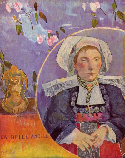 De Mooie Angèle door Paul Gauguin